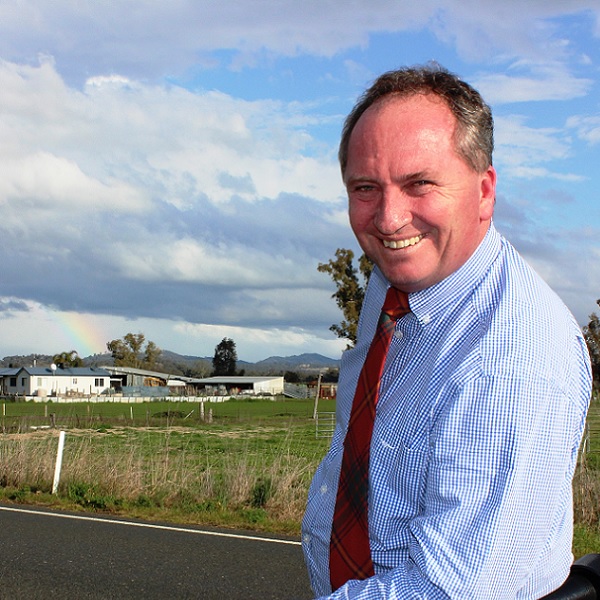 Barnaby Joyce’s mixed messaging on property rights
